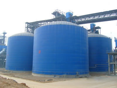 普安水泥钢板库改造