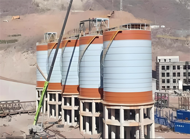 普安高架钢板仓