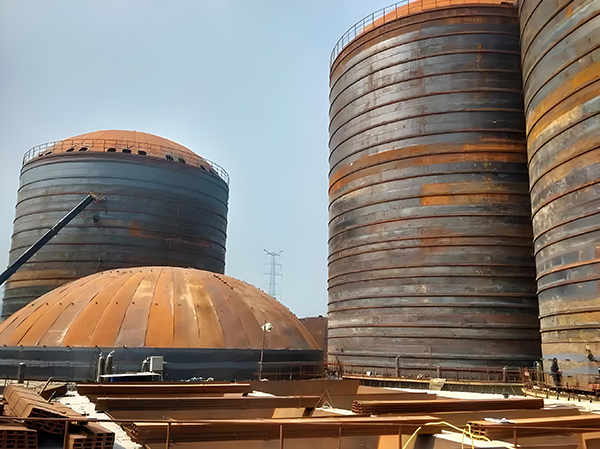 普安焦粉钢板仓